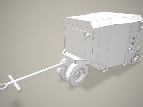 Ground Power Unit --369-- 3D Model