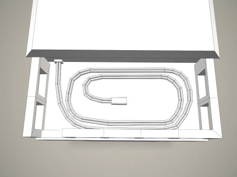 Unit&agrave; di alimentazione a terra --369-- Modello 3D