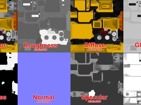 Ground Power Unit --369-- 3D Model