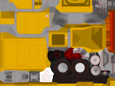 Unit&agrave; di alimentazione a terra --369-- Modello 3D