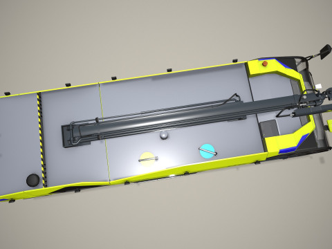 机场消防车 8x8 里斯本 --372-- 3D 模型