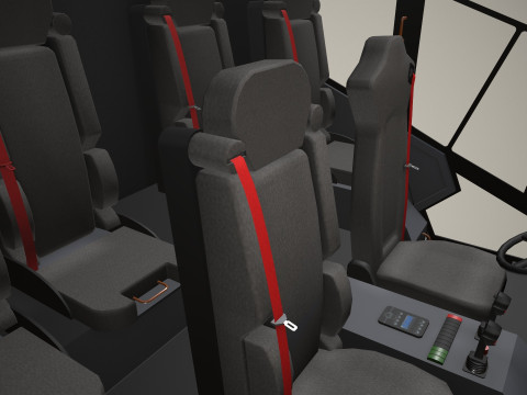 Caminhão de bombeiros do aeroporto 8x8 Paris --373-- Modelo 3D