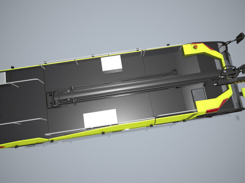 Truk Pemadam Kebakaran Bandara 6x6 Atlanta --375-- Model 3D