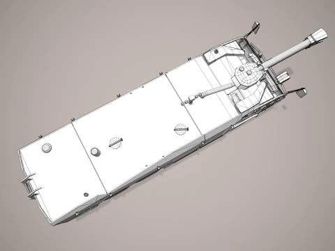 Airport Fire Truck 6x6 Dortmund --385-- 3D Model