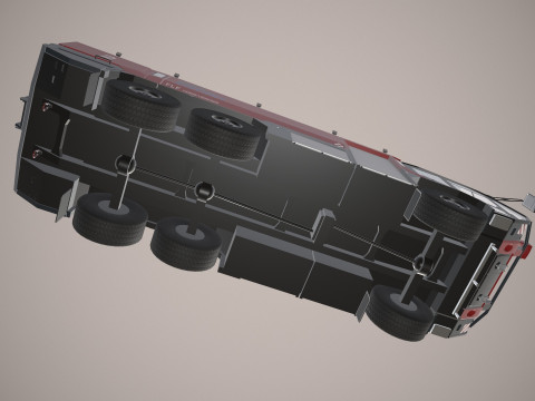 Truk Pemadam Kebakaran Bandara 6x6 Innsbruck --386-- Model 3D