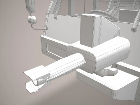Airport Fire Truck Australia --389-- 3D Model