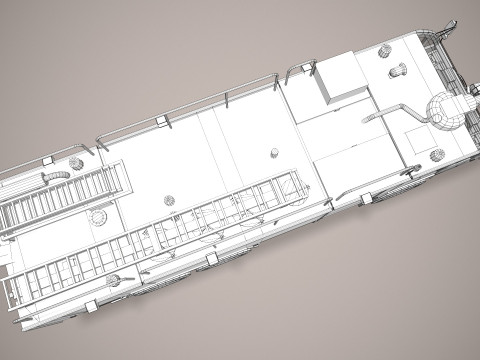 Truk Pemadam Kebakaran Bandara Australia --390-- Model 3D