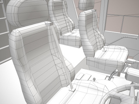 Truk Pemadam Kebakaran Bandara Australia --390-- Model 3D