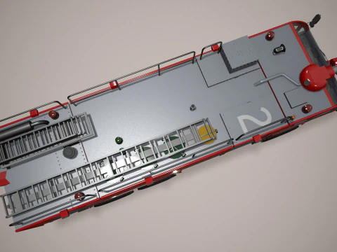 Autopompa aeroportuale Australia --391-- Modello 3D