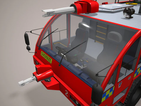 Autopompa aeroportuale Australia --391-- Modello 3D