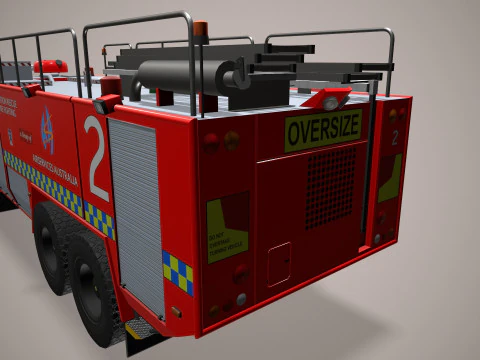 Autopompa aeroportuale Australia --391-- Modello 3D