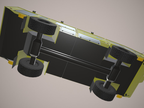 空港消防車 4x4 オーストラリア --392-- 3Dモデル