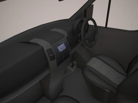 ARFF Fire Fighting Vehicle --393-- 3D Model