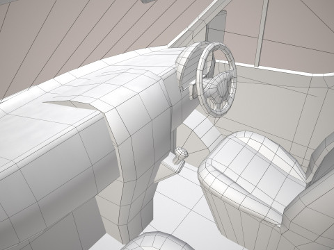 Kendaraan Pemadam Kebakaran ARFF --393-- Model 3D