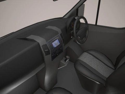 ARFF Fire Fighting Vehicle --394-- 3D Model