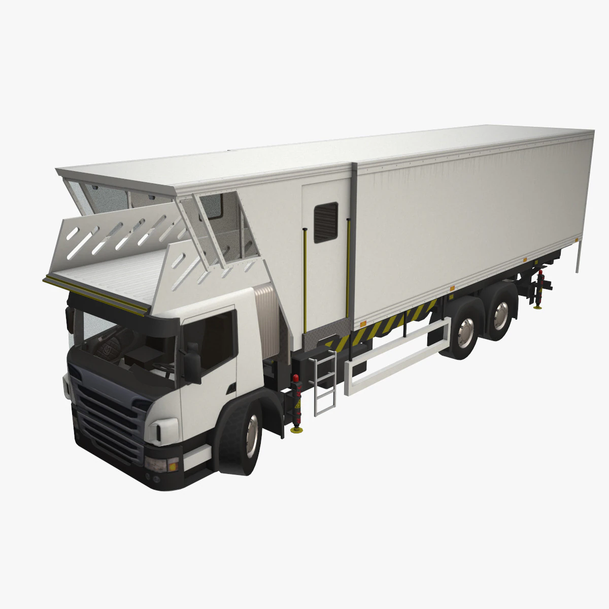 Airport Autolift --396-- 3D Model .c4d .max .obj .3ds .fbx .stl .blend