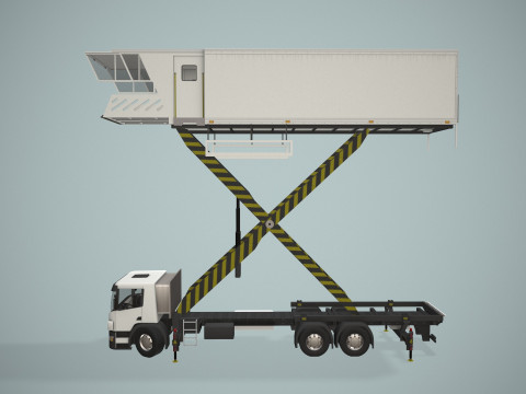 Lift Otomatis Bandara --396-- Model 3D