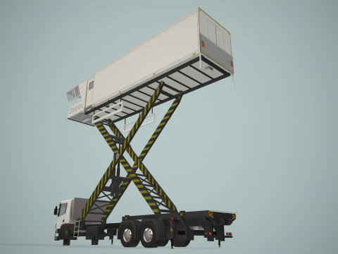 Airport Autolift --396-- 3D Model