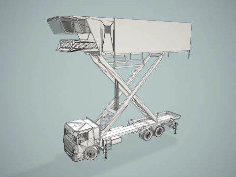 Airport Autolift --396-- 3D Model