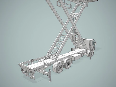 Airport Autolift --396-- 3D Model