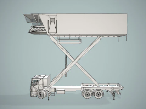 Airport Autolift --396-- 3D Model