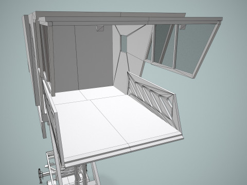 Lift Otomatis Bandara --396-- Model 3D