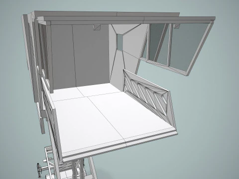 Airport Autolift --396-- 3D Model