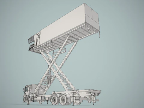 Airport Autolift --396-- 3D Model