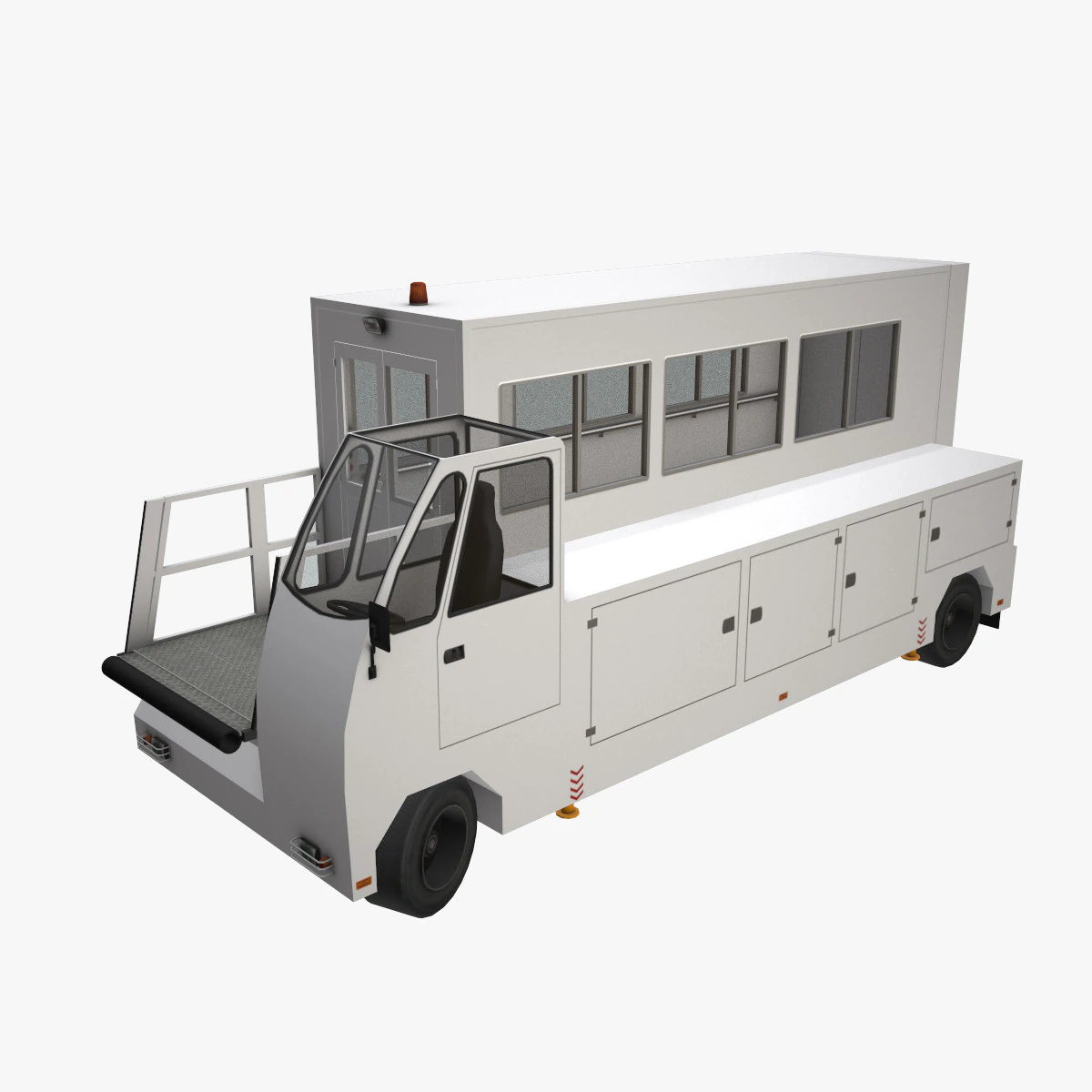 Airport Autolift --397-- 3D Model .c4d .max .obj .3ds .fbx .stl .blend 
