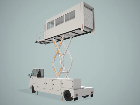 Airport Autolift --397-- 3D Model