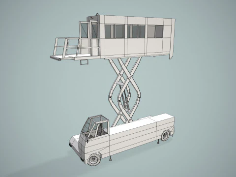 Airport Autolift --397-- 3D Model