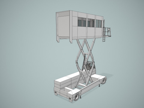 Lift Otomatis Bandara --397-- Model 3D