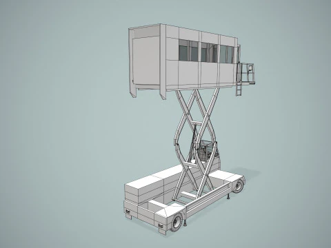 Airport Autolift --397-- 3D Model