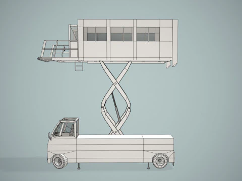 Airport Autolift --397-- 3D Model