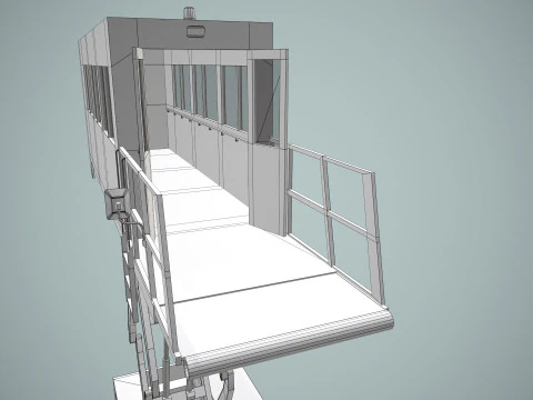 Airport Autolift --397-- 3D Model