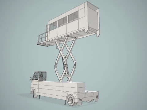 Airport Autolift --397-- 3D Model