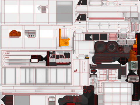 Airport Autolift --397-- 3D Model