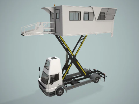 Airport Autolift --398-- 3D Model