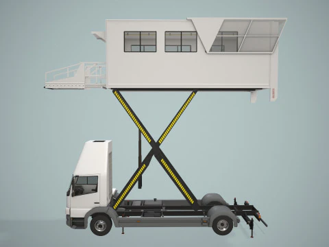 Airport Autolift --398-- 3D Model