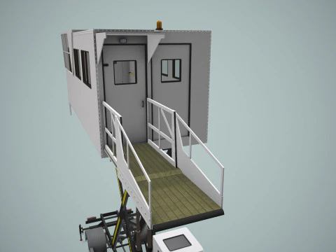 Airport Autolift --398-- 3D Model