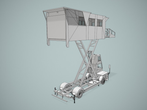 Lift Otomatis Bandara --398-- Model 3D