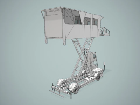 Airport Autolift --398-- 3D Model