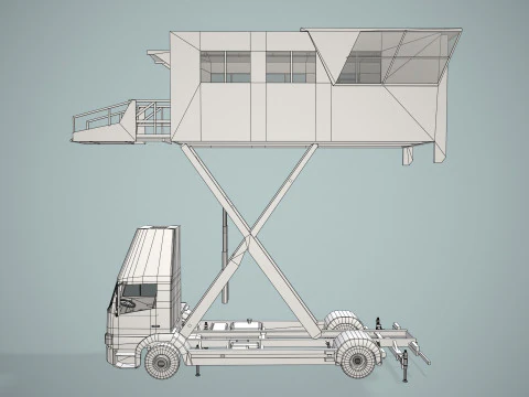 Airport Autolift --398-- 3D Model