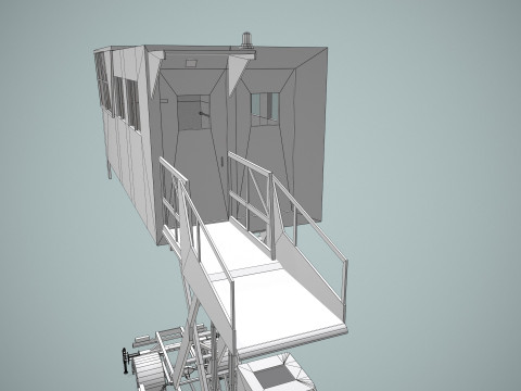 Lift Otomatis Bandara --398-- Model 3D