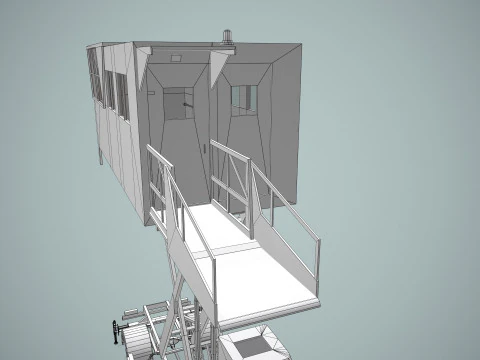 Airport Autolift --398-- 3D Model