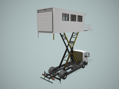 Airport Autolift --399-- 3D Model