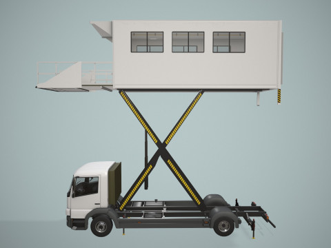 Airport Autolift --399-- 3D Model