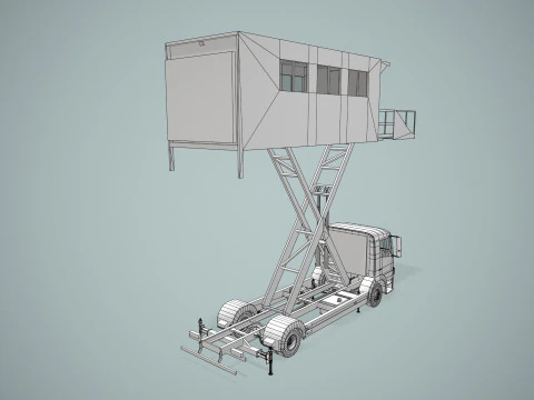 Airport Autolift --399-- 3D Model