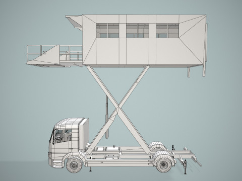 Airport Autolift --399-- 3D Model
