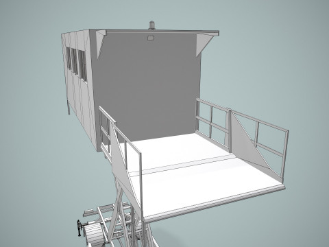 Airport Autolift --399-- 3D Model
